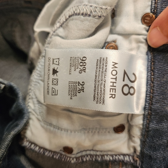 Mother the looker in forever and a day jeans size  28 - Picture 6 of 6